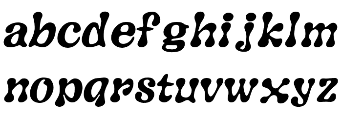 Setsuei Oblique Font Litere mici