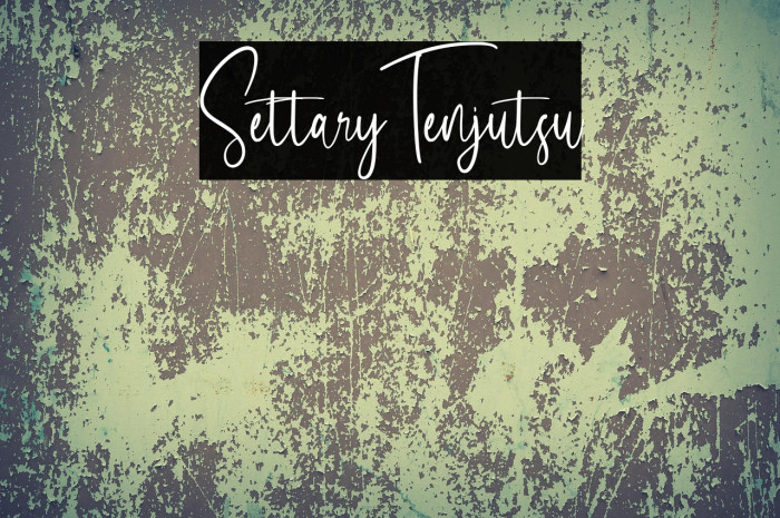 Settary Tenjutsu Example 3