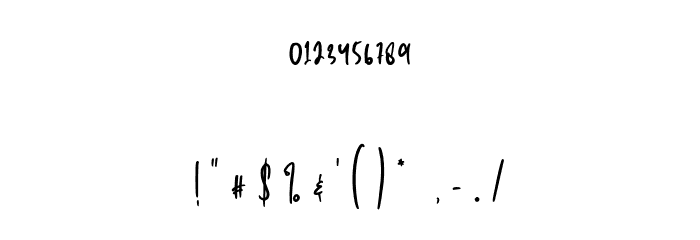 SettaryTenjutsu-Regular Font OTHER CHARS