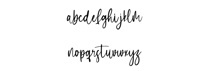 SettaryTenjutsu-Regular Font LOWERCASE