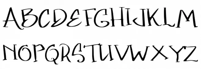 Setter light Italic Demo 字体 大写