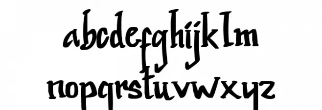 Setter Шрифта строчной