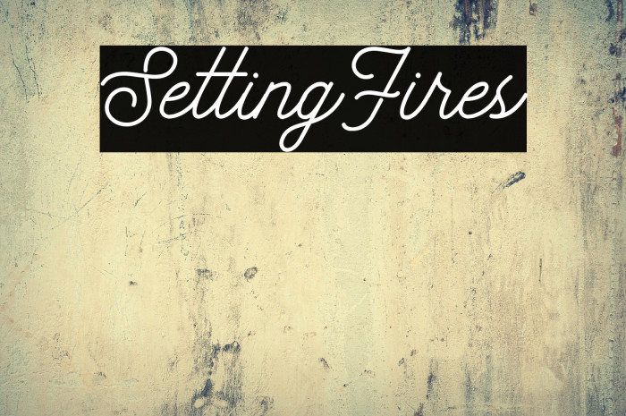 SettingFires Example 2