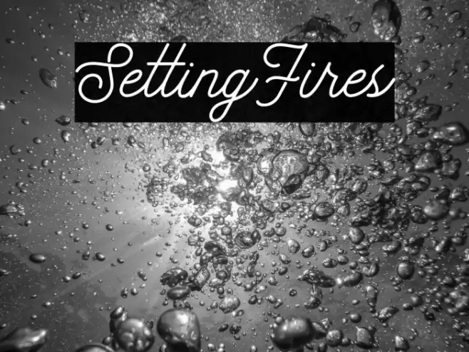 SettingFires Font examples