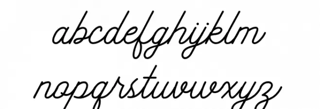 SettingFires 字体 小写