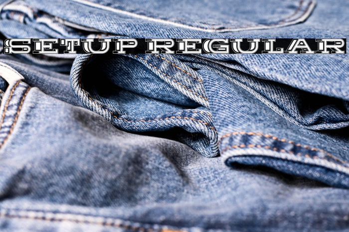 Setup Regular Example 1