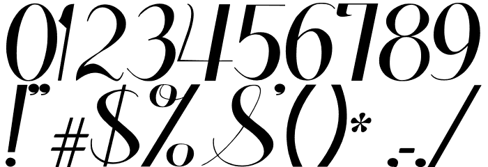Seulanga Font OTHER CHARS