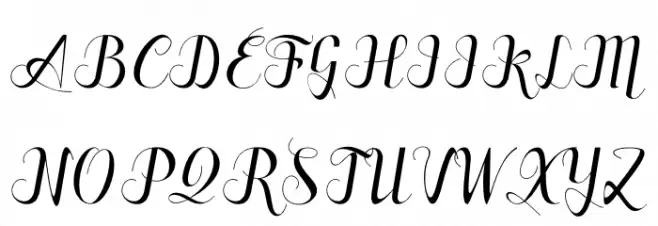 Seulanga Schriftart Groß