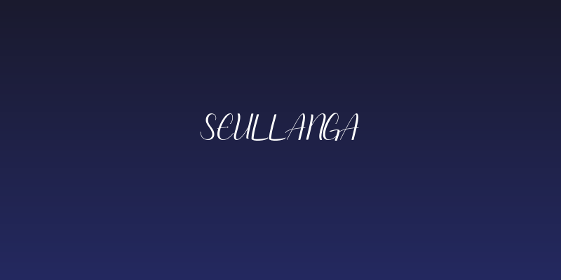 Seullanga Social Header