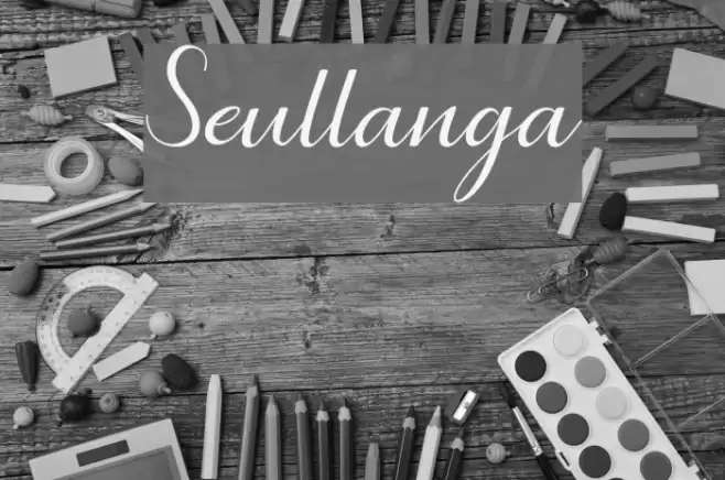 Seullanga Font examples