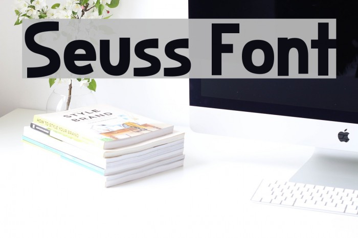 Seuss Font examples
