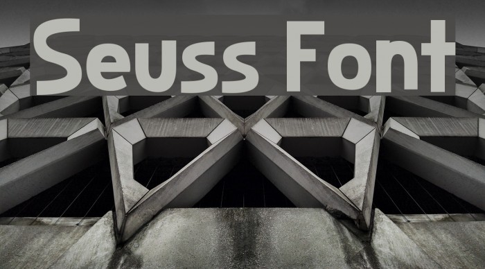 Seuss Font examples