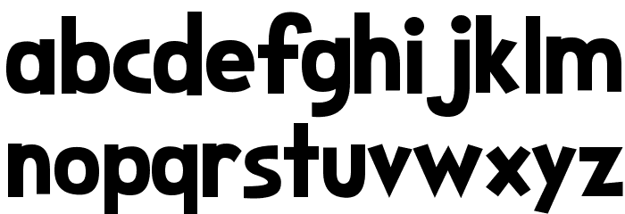 Seuss Font LOWERCASE