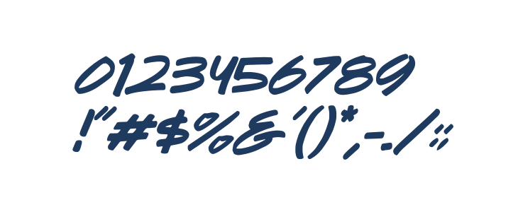 Sevarozi Italic Other Characters