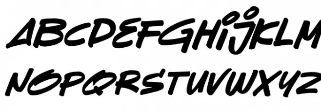 Sevarozi Italic خط أحرف صغيرة