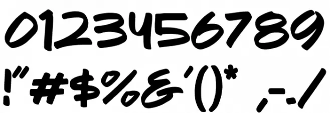 Sevarozi Font OTHER CHARS