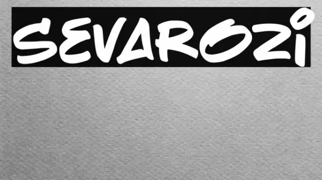 Sevarozi Font examples