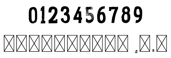 Seven And Storm Ektor Font OTHER CHARS