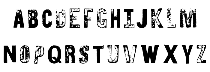 Seven And Storm Ektor Font LOWERCASE