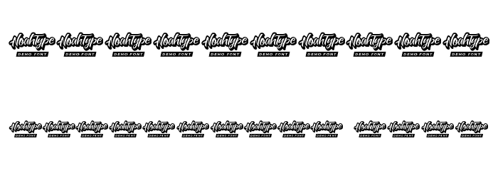 Seven Monsters Demo Font OTHER CHARS
