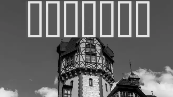 Seven Points FAT Font examples