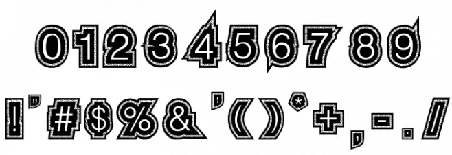 Seven Sisters Font OTHER CHARS