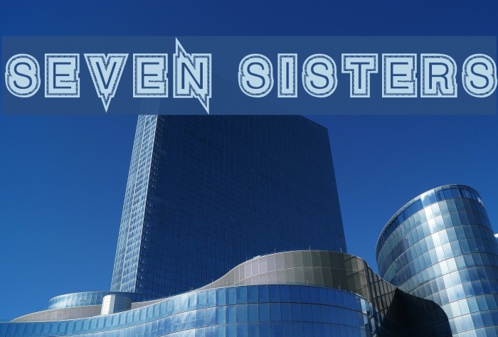 Seven Sisters Font examples