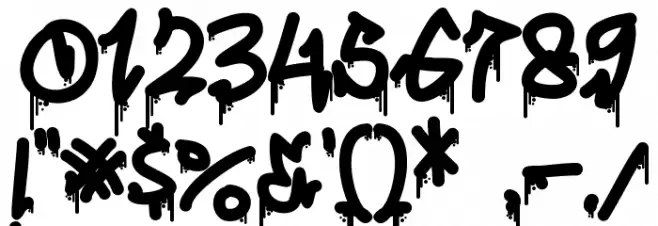 Seven Venom - Drip Drip 字体 其它煤焦