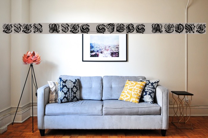 Seven Waves sighs Salome Font examples