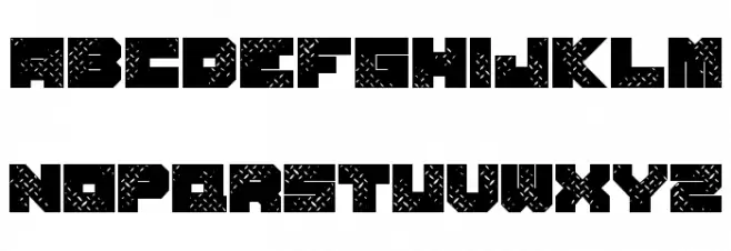Seven of One Шрифта ВЕРХНИЙ