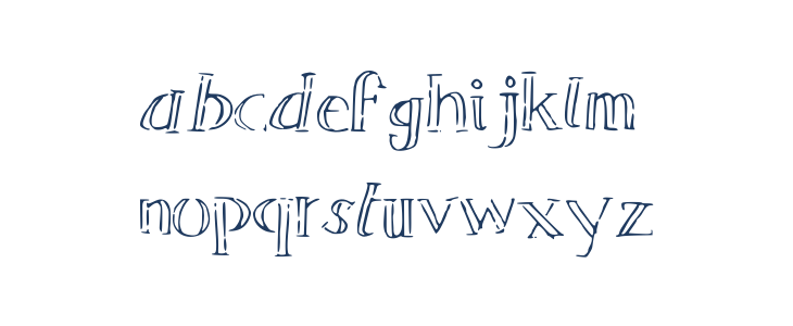 SevenMagpies Lowercase