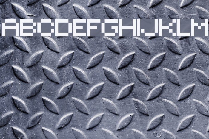 Sevenet 7 Cyr Font examples