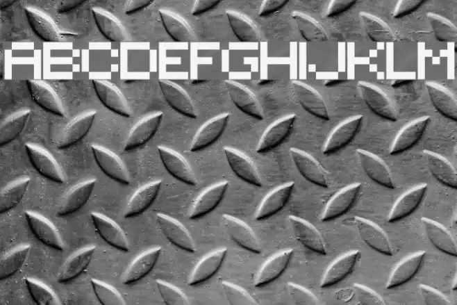 Sevenet 7 Cyr Font examples