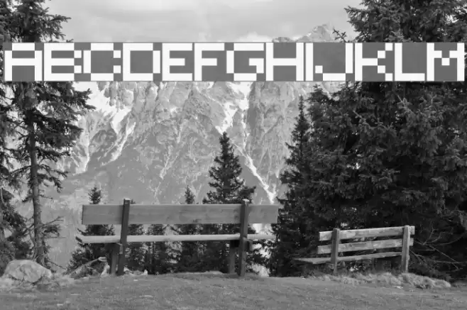Sevenet 7 Cyr Font examples