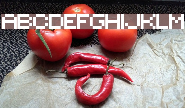 Sevenet 7 Cyr Font examples