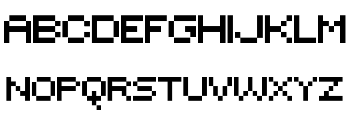 Sevenet 7 Cyr Font LOWERCASE