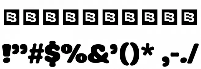 SeventiesSunriseTrial-Regular Font OTHER CHARS