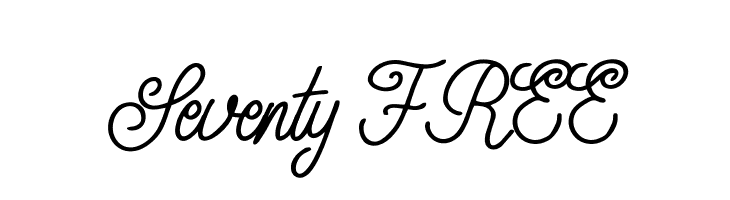 Seventy FREE  baixar fontes gratis
