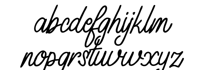 SeventyFREE Font LOWERCASE