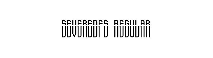 SeveredFS Regular  Скачать бесплатные шрифты