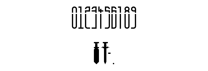 SeveredFS Regular Font OTHER CHARS
