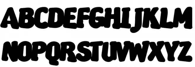 Severina Font UPPERCASE