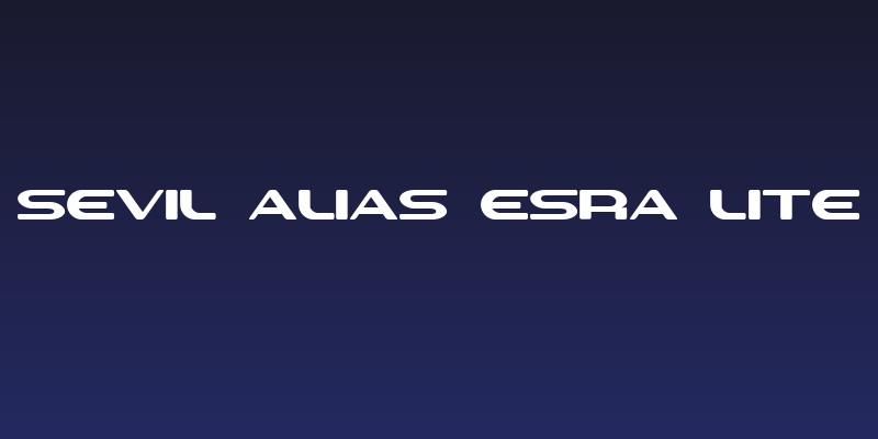 Sevil alias Esra Lite Social Header