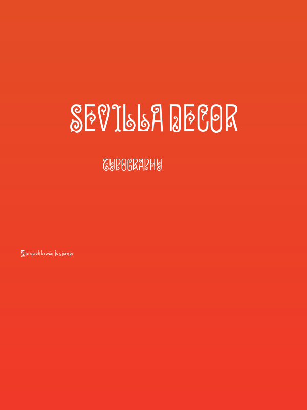 Sevilla Decor Poster