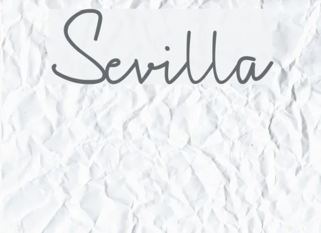 Sevilla Example 1