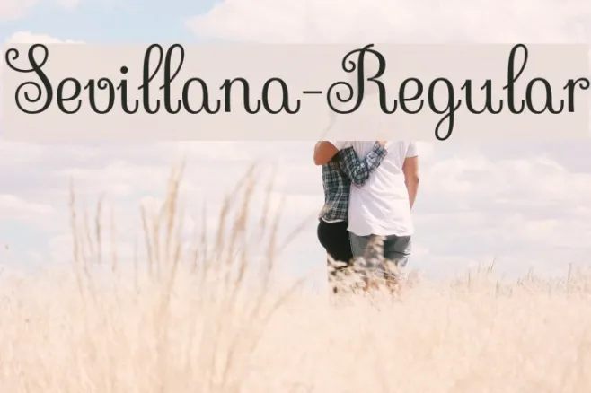 Sevillana-Regular Example 2