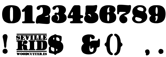 Seville Kid Font OTHER CHARS