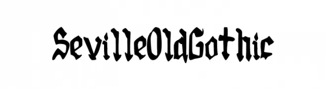 Seville Old Gothic  Free Fonts Download