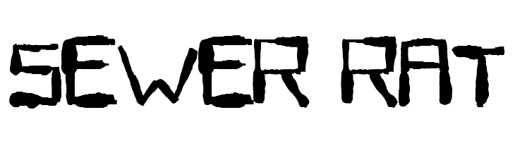 Sewer Rat Font