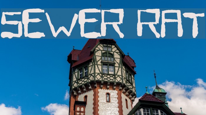 Sewer Rat Font examples